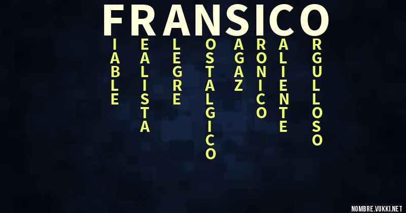 Acróstico fransico