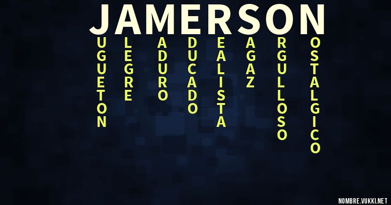 Acróstico jamerson