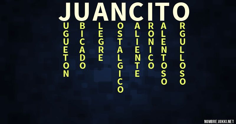 Acróstico juancito