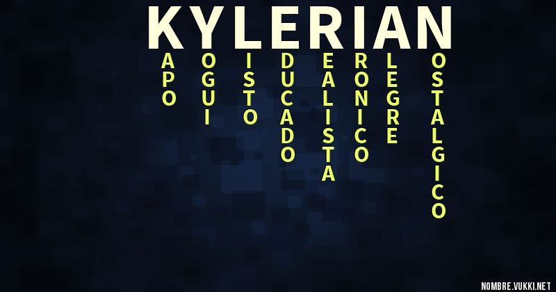 Acróstico kylerian