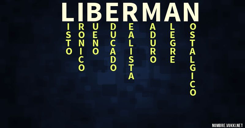 Acróstico liberman
