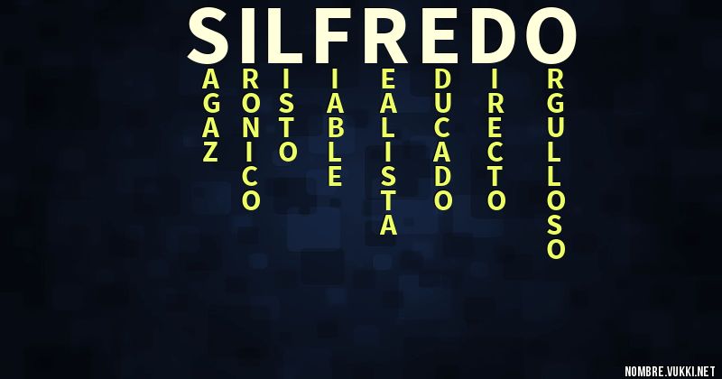 Acróstico silfredo