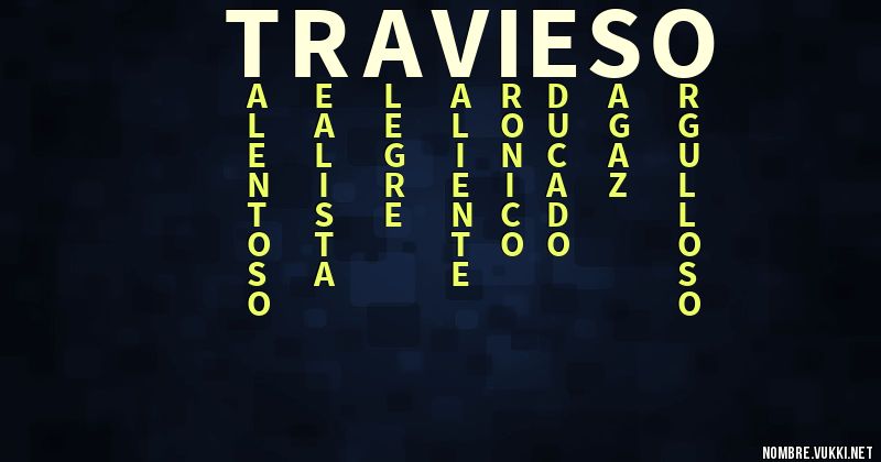 Acróstico travieso