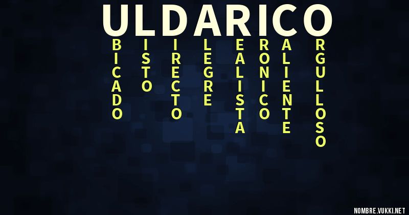 Acróstico uldarico