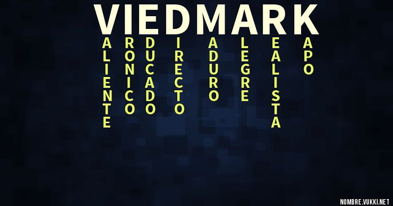 Acróstico viedmark
