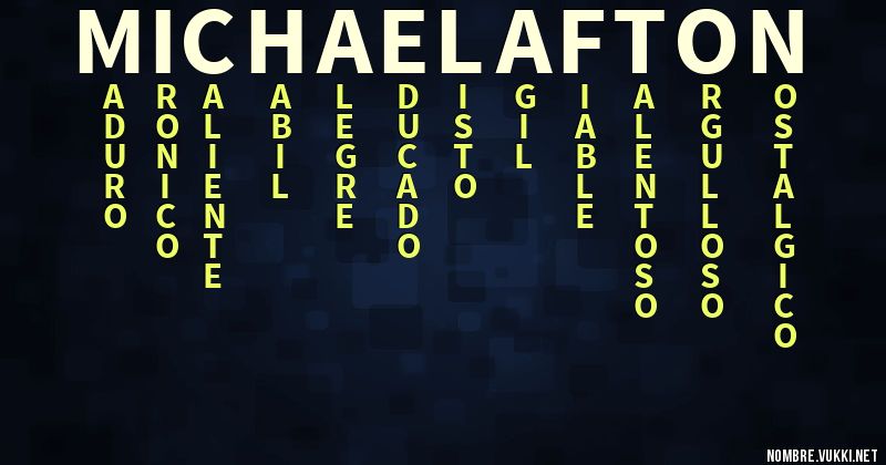 Acróstico michael afton
