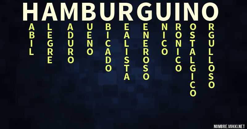 Acróstico hamburguino