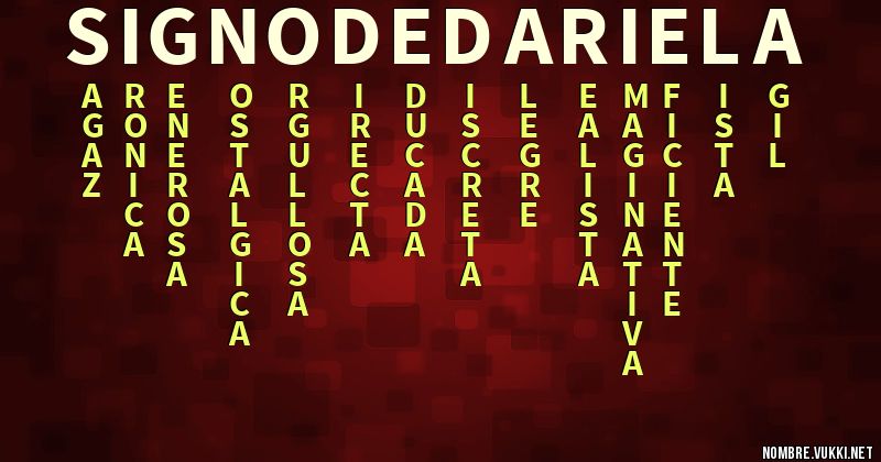 Acróstico signo de dariela