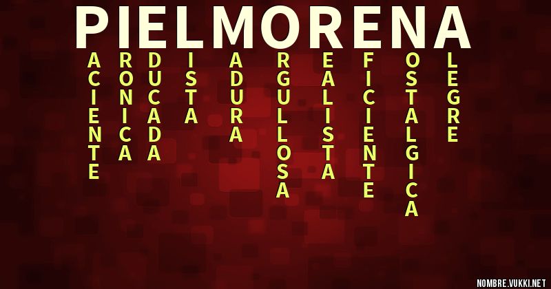 Acróstico pielmorena