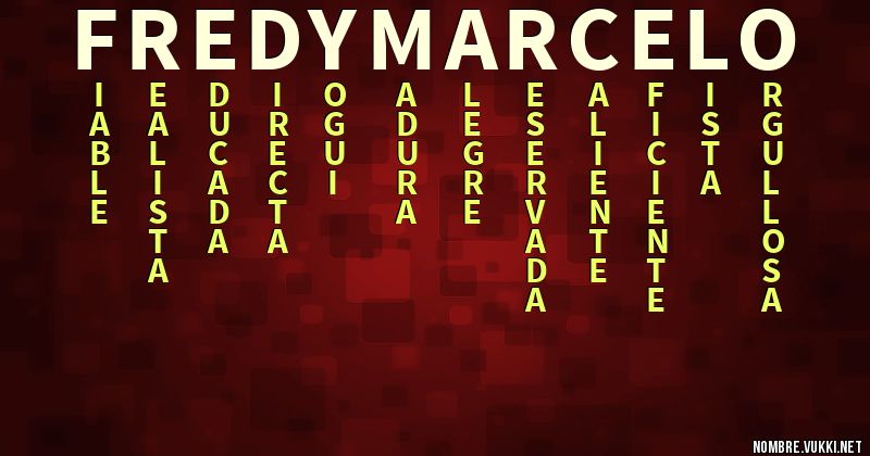 Acróstico fredy marcelo
