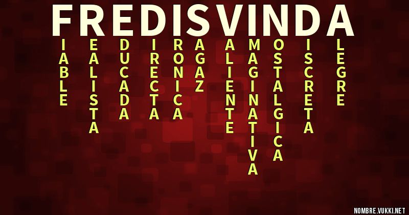 Acróstico fredisvinda