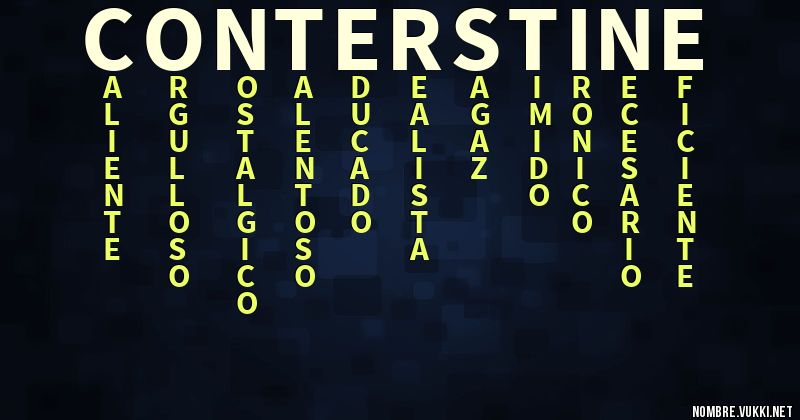 Acróstico conterstine