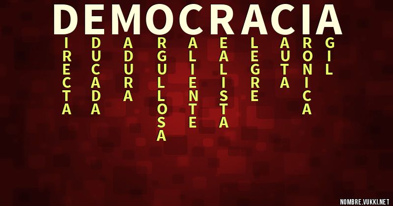 Qué Significa Democracia