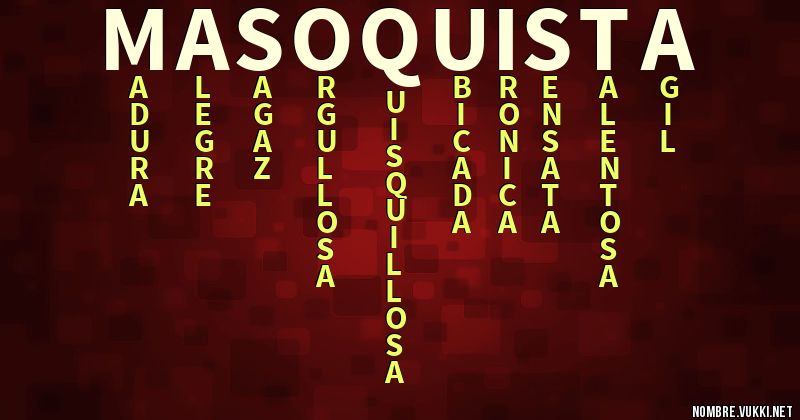Acróstico masoquista