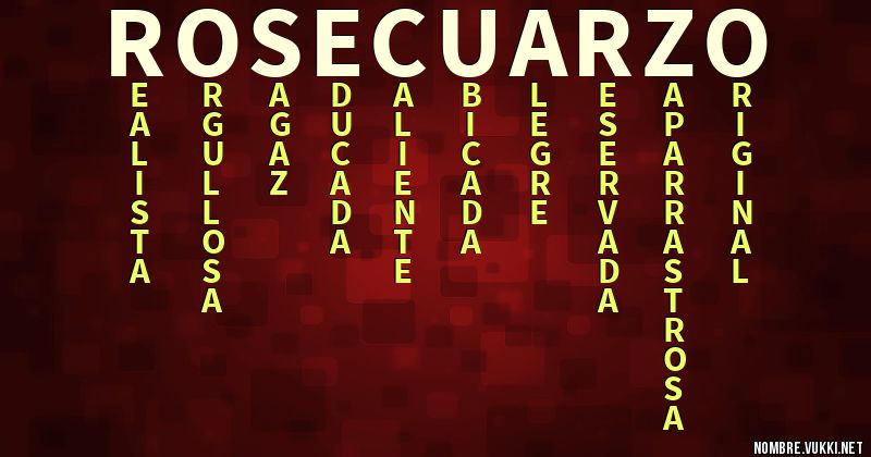 que significa rose
