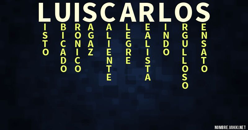 Acróstico luis carlos