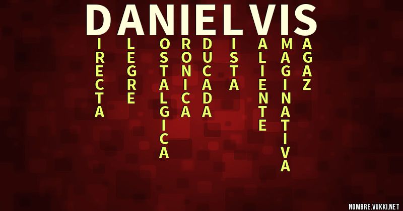 Acróstico danielvis