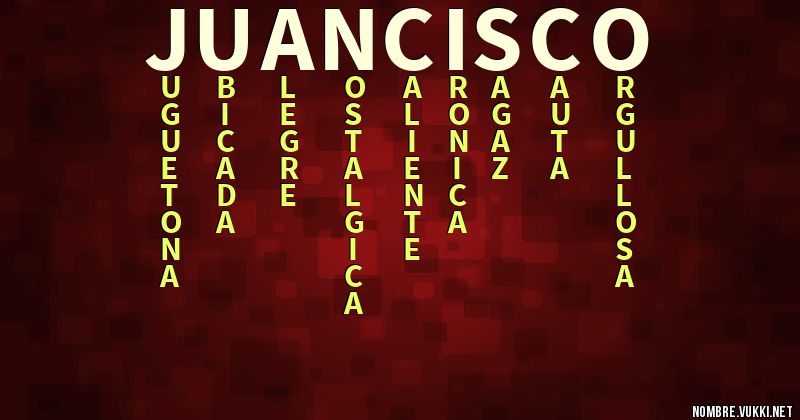 Acróstico juancisco