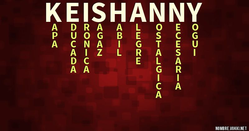 Acróstico keishanny