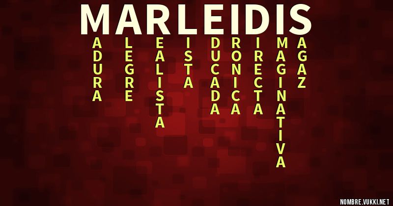 Acróstico marleidis