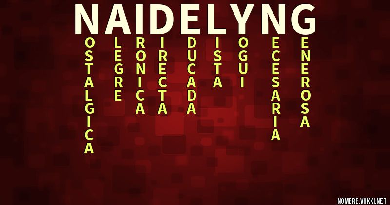 Acróstico naidelyng