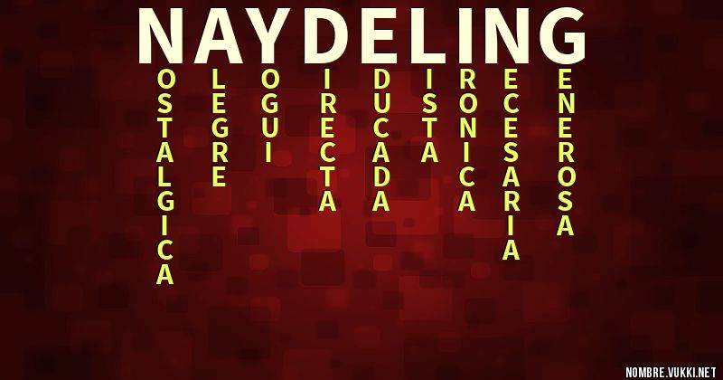 Acróstico naydeling