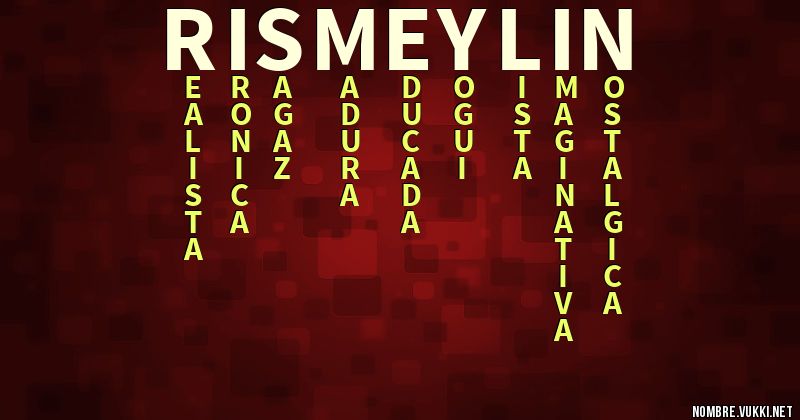 Acróstico rismeylin