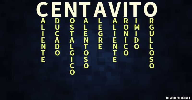 Acróstico centavito