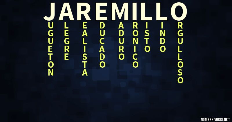 Acróstico jaremillo