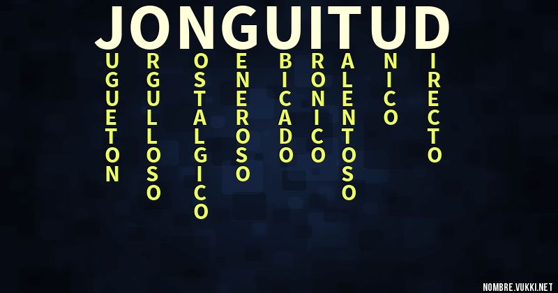 Acróstico jonguitud
