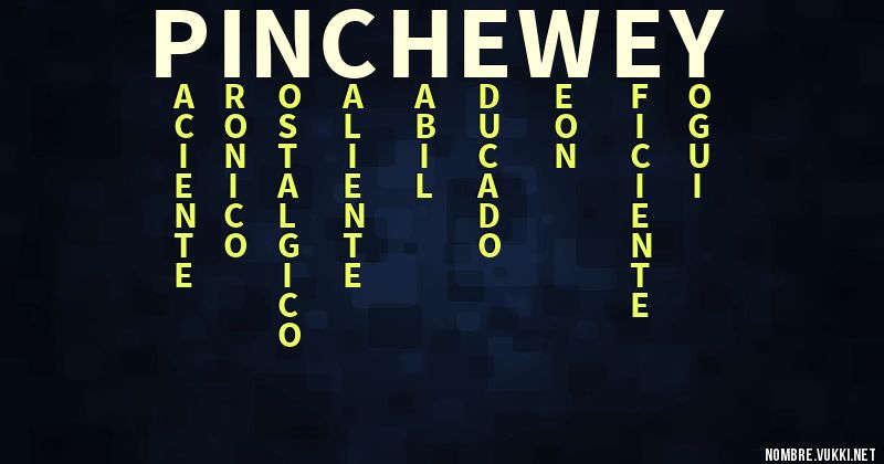 Acróstico pinche wey
