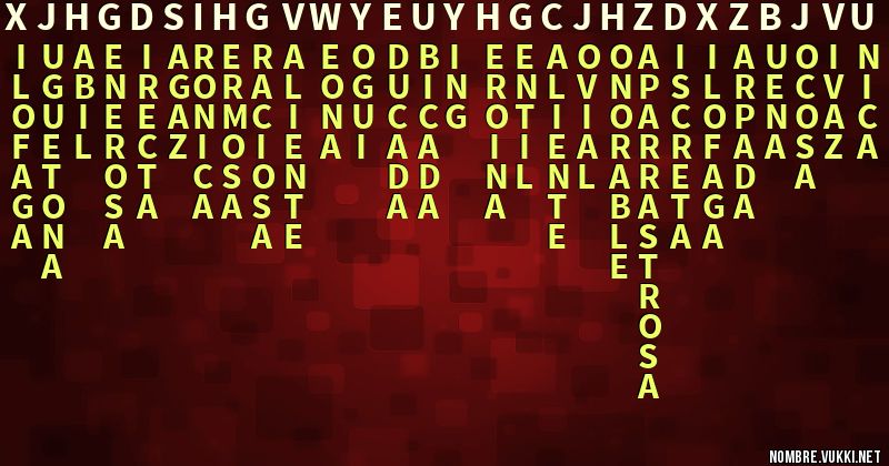 Acróstico xjhgdsihgvwyeuyhgcjhzdxzbjvu