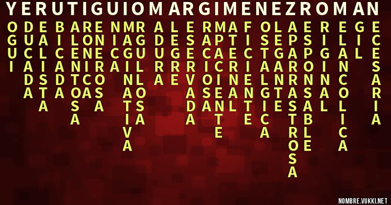 Acróstico yeruti guiomar giménez róman