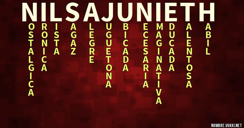 Acróstico nilsa junieth