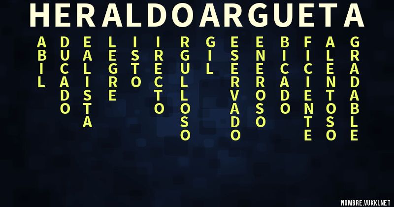 Acróstico heraldo argueta