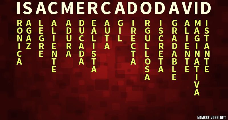 Acróstico isac mercado david