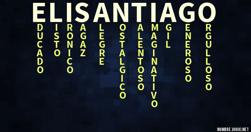 Acróstico eli santiago