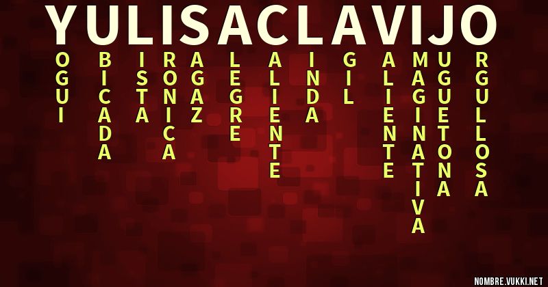 Acróstico yulisa clavijo