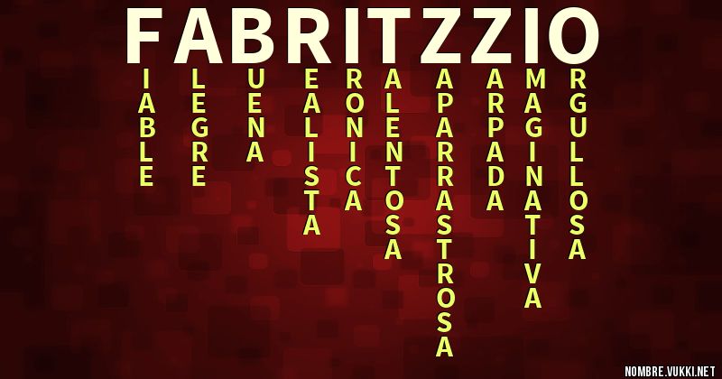 Acróstico fabritzzio