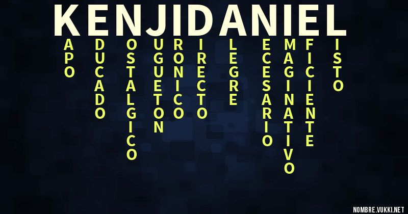 Acróstico kenji daniel