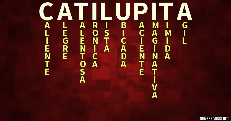 Acróstico catilupita