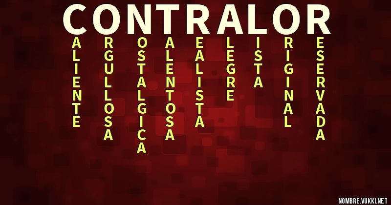 Acróstico contralor