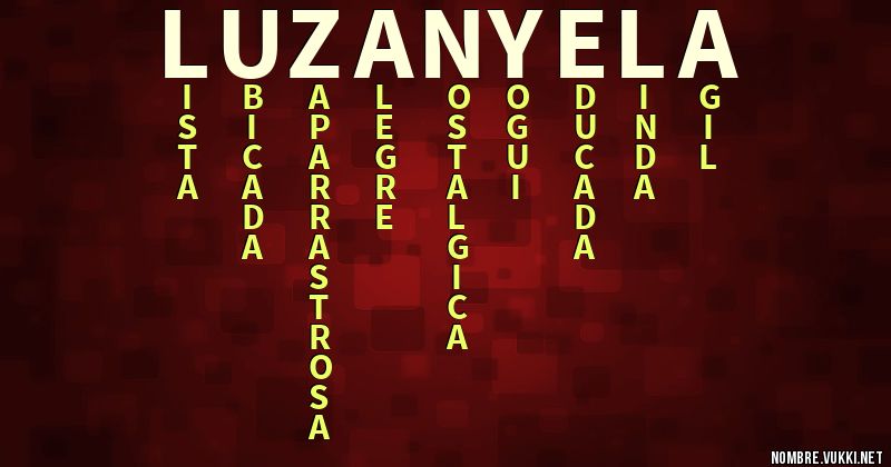 Acróstico luz anyela