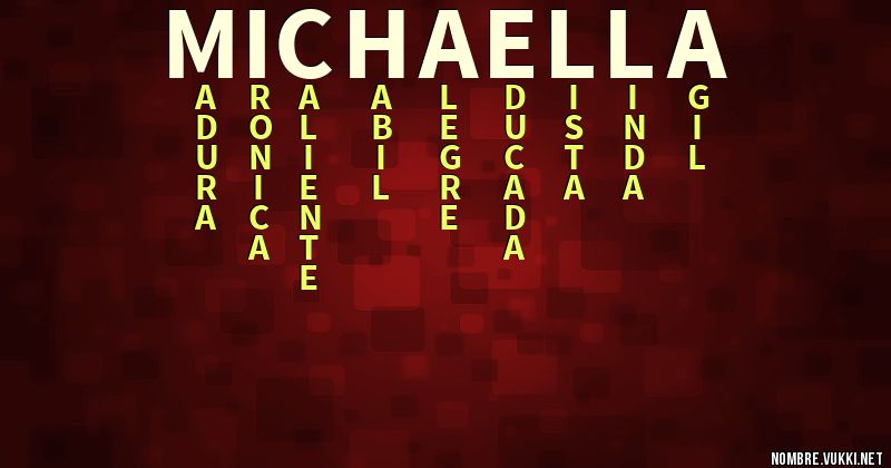 Qu Significa Michaella qu-significa-michaella