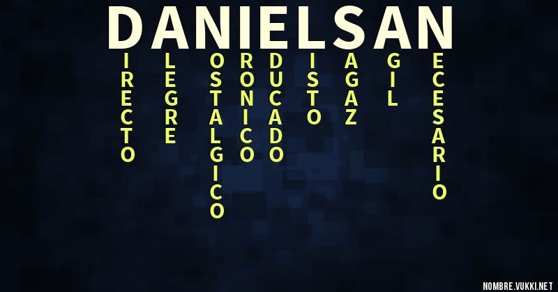 Acróstico daniel san