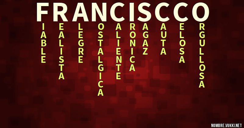 Acróstico franciscco