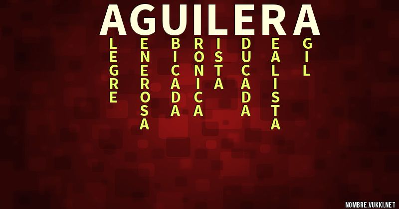 Acróstico aguilera