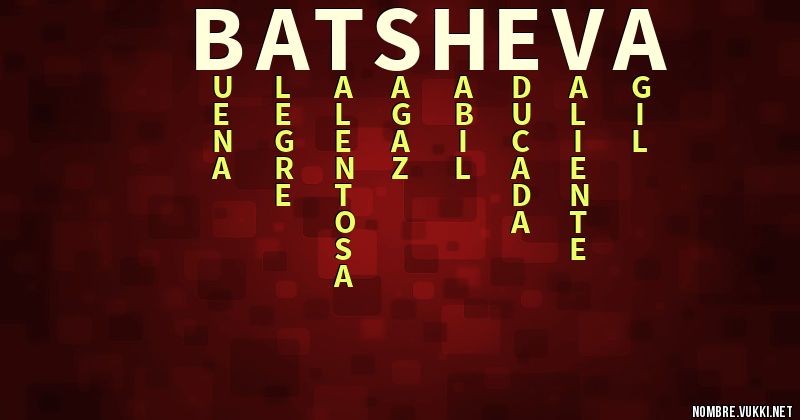 Acróstico batsheva