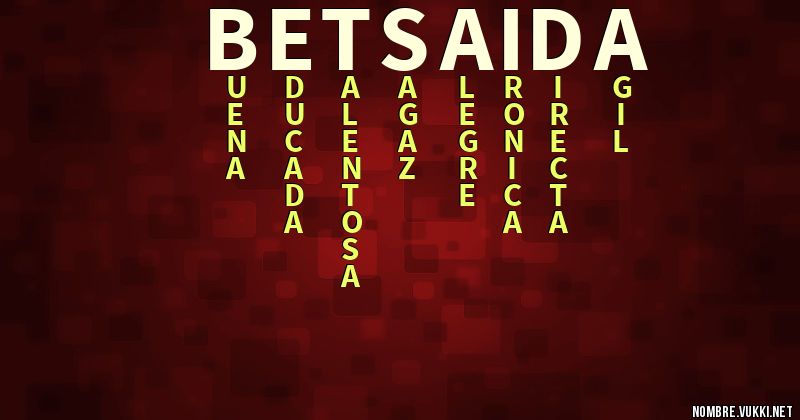 Acróstico betsaida