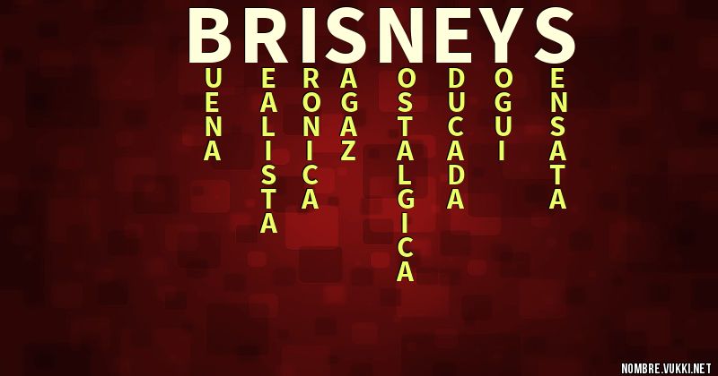 Acróstico brisneys